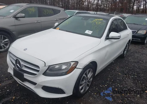 2016 Mercedes-Benz C 300 4Matic/Luxury 4Matic/Sport 4Matic from USA, damaged, VIN 55SWF4KB9GU119805